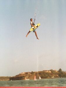 Jeremie after his first competition win in 2002