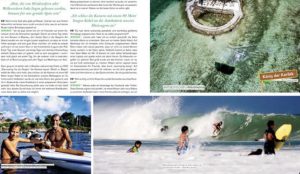 Published travel spread with Jeremie Tronet